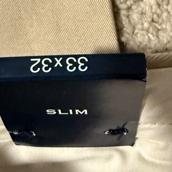 NEW J. Crew Men’s Size 33X32 Khaki Slim-fit flex chino pant NWT - Picture 6 of 8